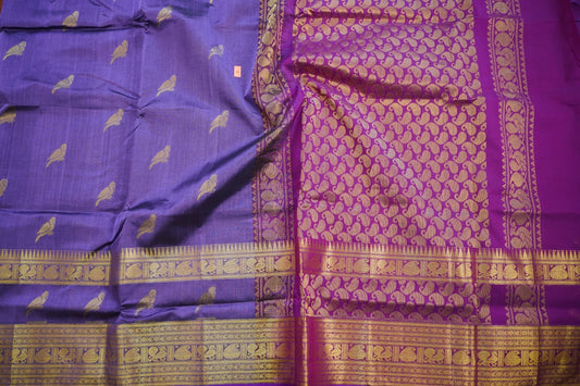 Kanchi Handloom Silk Cotton Saree-PC16536