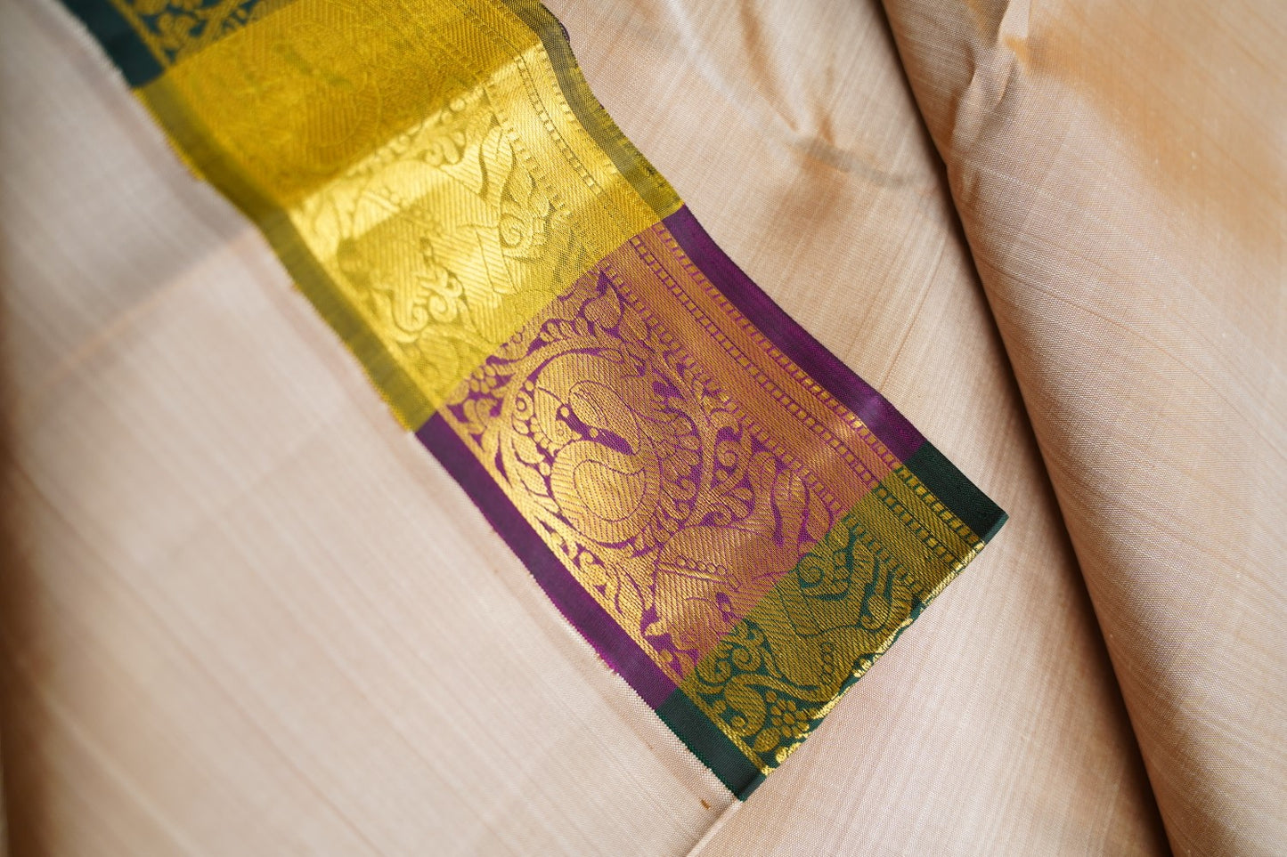 Pure Kanchi Silk Saree Pc17524