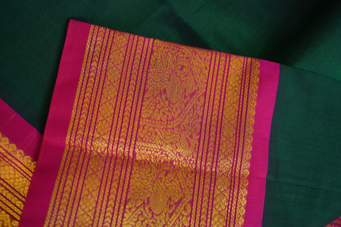 Kanchi Handloom Silk Cotton Saree PC15196