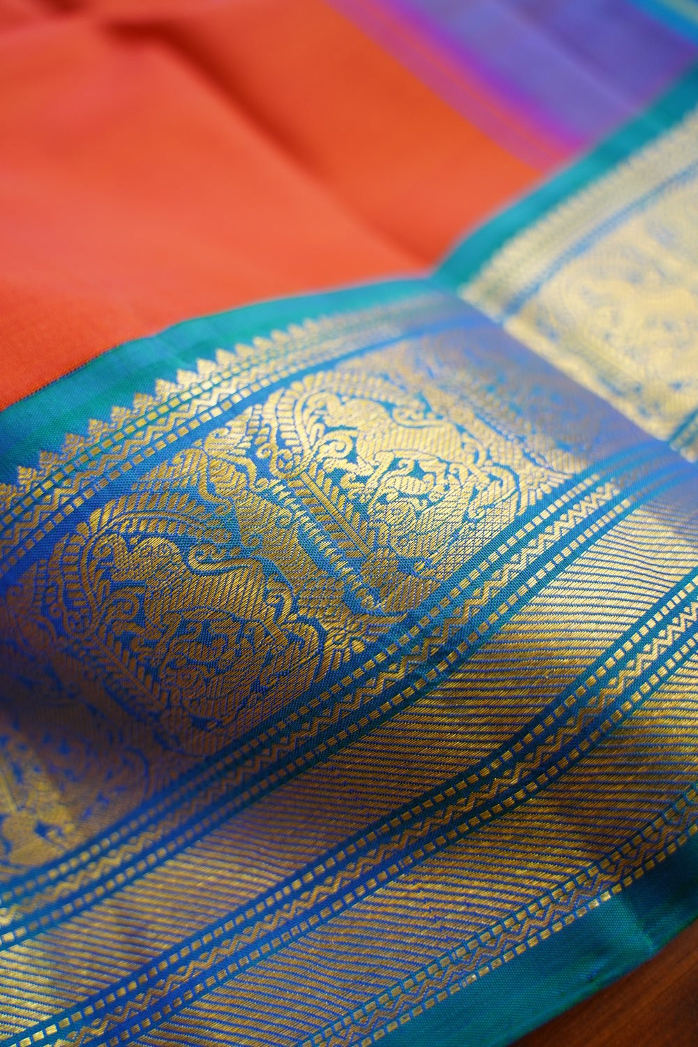 Pure Kanchi Silk Saree PC17501