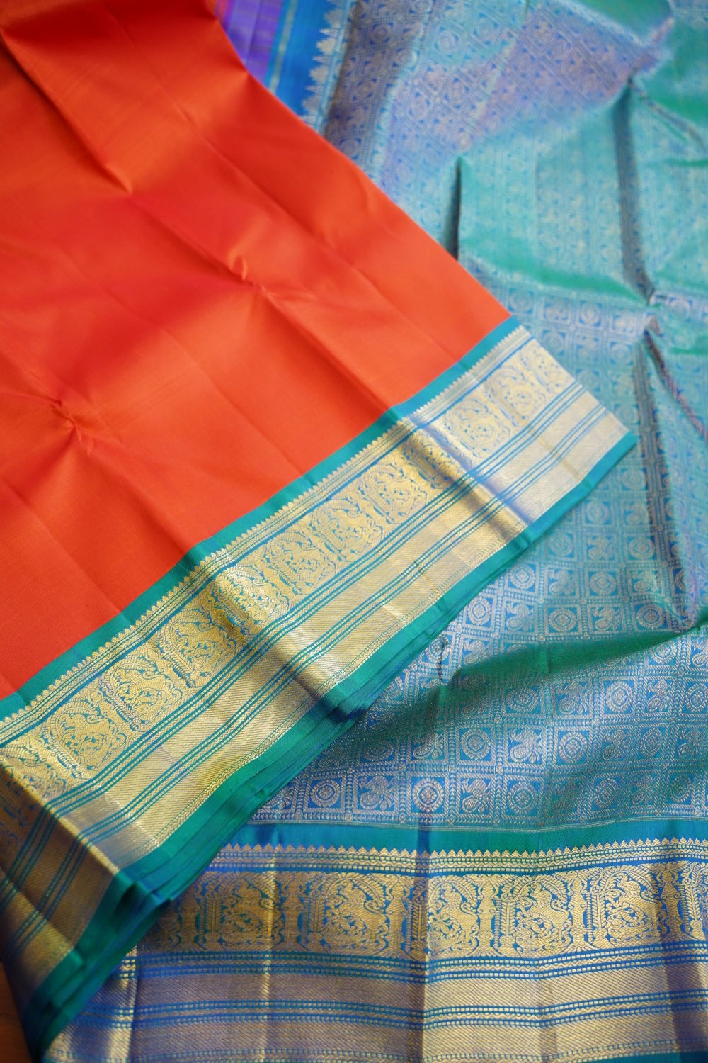 Pure Kanchi Silk Saree PC17501