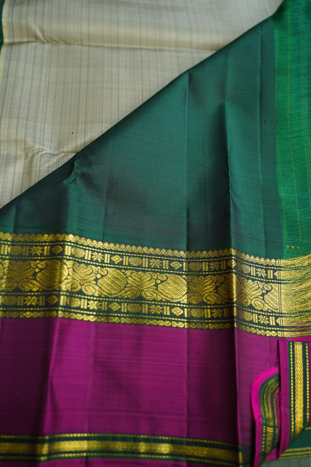 Pure Kanchi Silk Saree PC17507