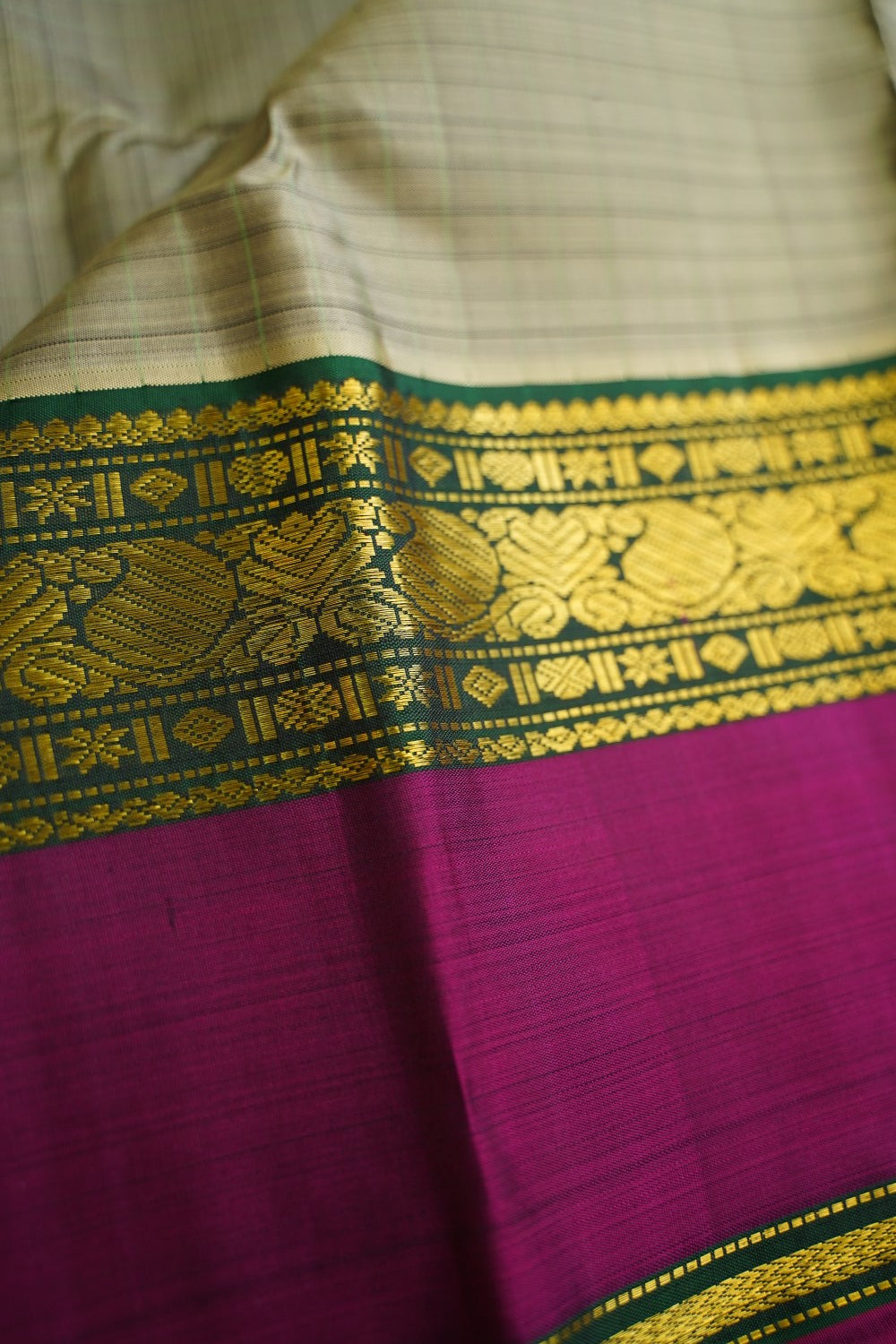 Pure Kanchi Silk Saree PC17507