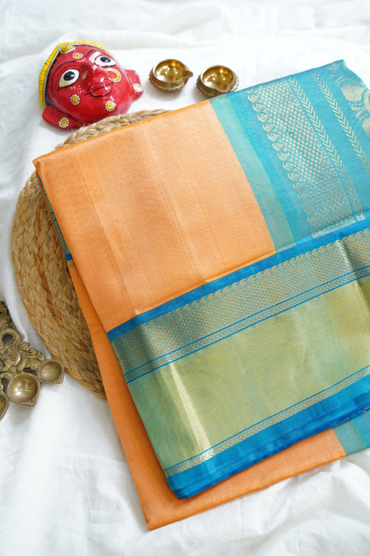 Kanchi Handloom Silk Cotton Saree PC15245