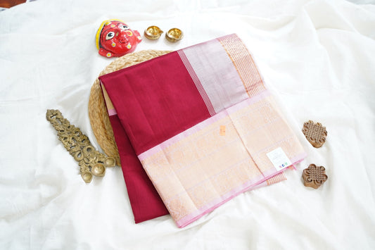 Kanchi Handloom Silk Cotton Saree PC15247