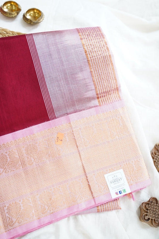 Kanchi Handloom Silk Cotton Saree PC15247