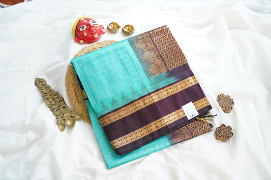 Kanchi Handloom Silk Cotton Saree PC15252