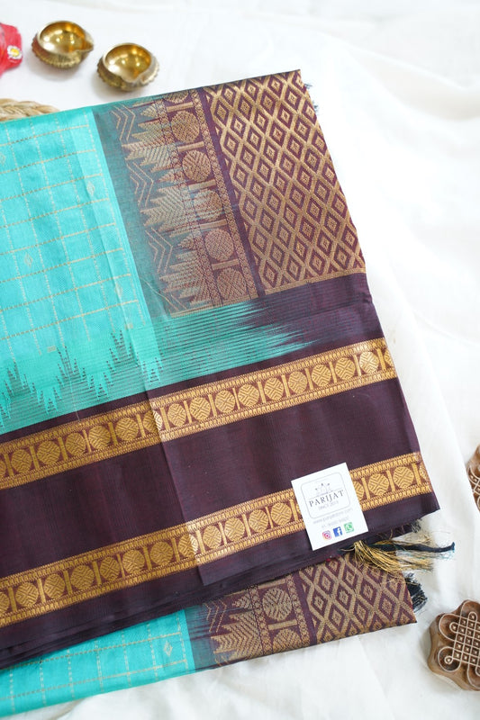 Kanchi Handloom Silk Cotton Saree PC15252