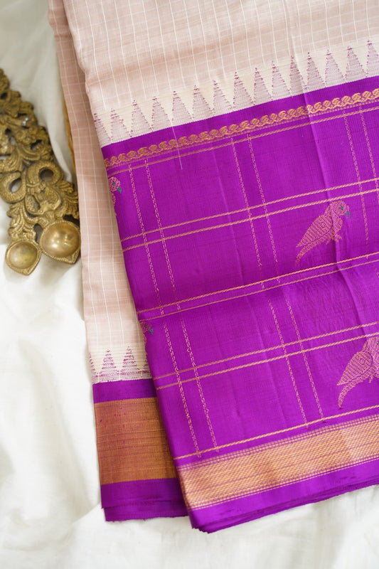 Kanchi Handloom Silk Cotton Saree PC15257