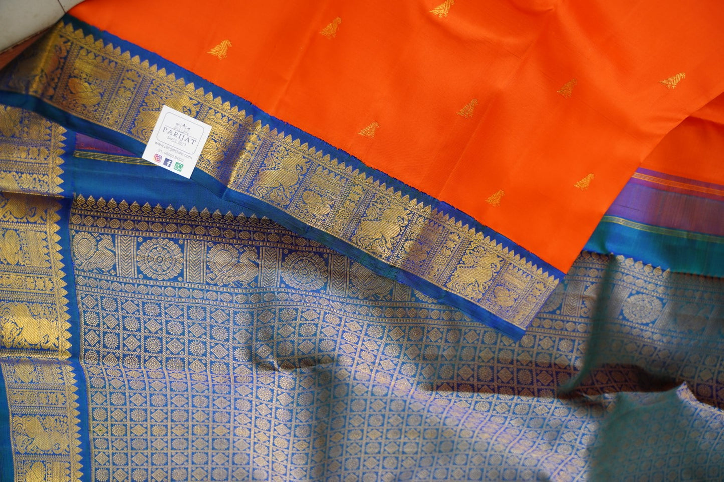 Pure Kanchi Silk Saree PC17481