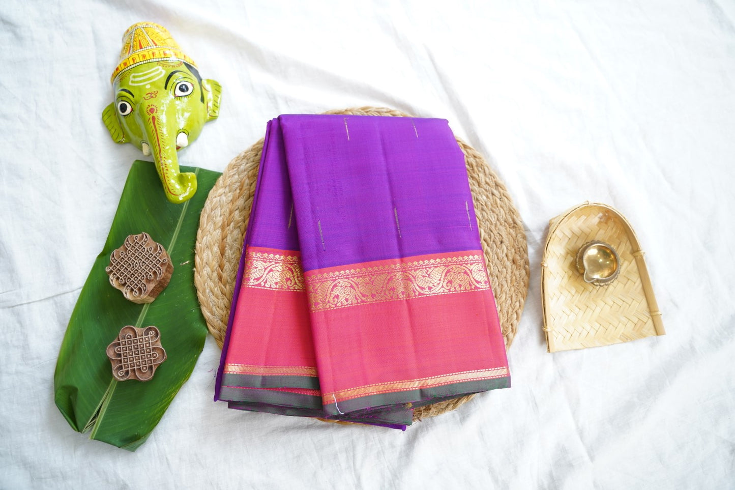 Pure Kanchi Silk Saree -PC16548