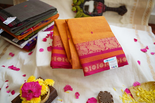 Chettinad handloom Cotton Saree PC12685