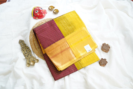 Chettinad handloom Cotton Saree PC12704