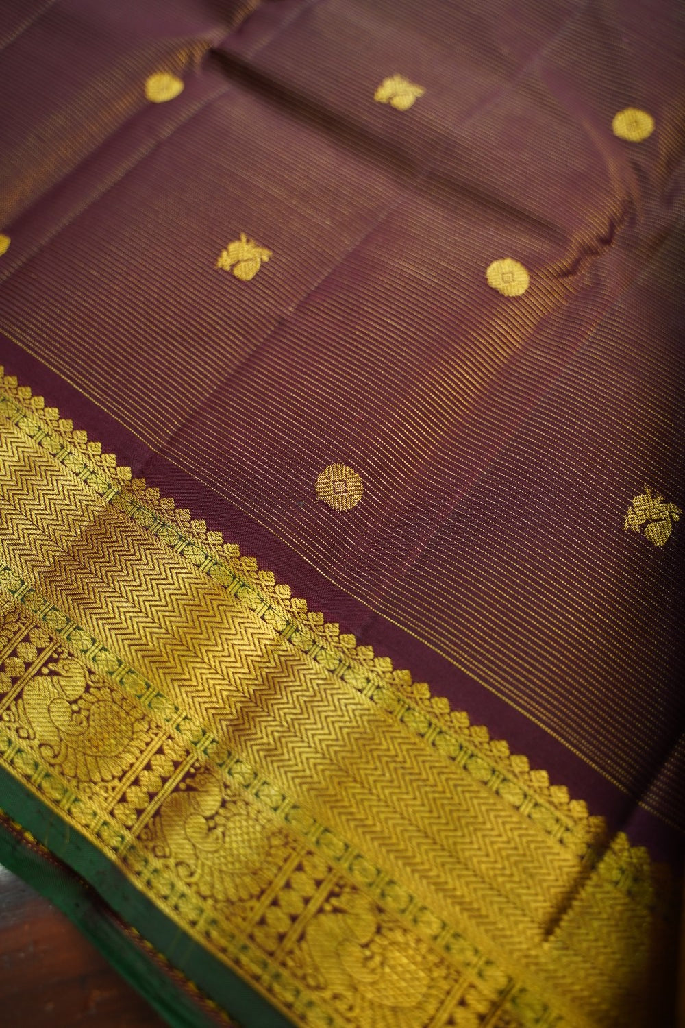 Pure Vairaoosi Kanchi Silk Saree PC17483