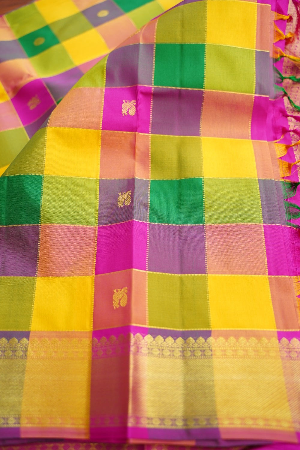 Pure Kanchi Silk Saree PC17484