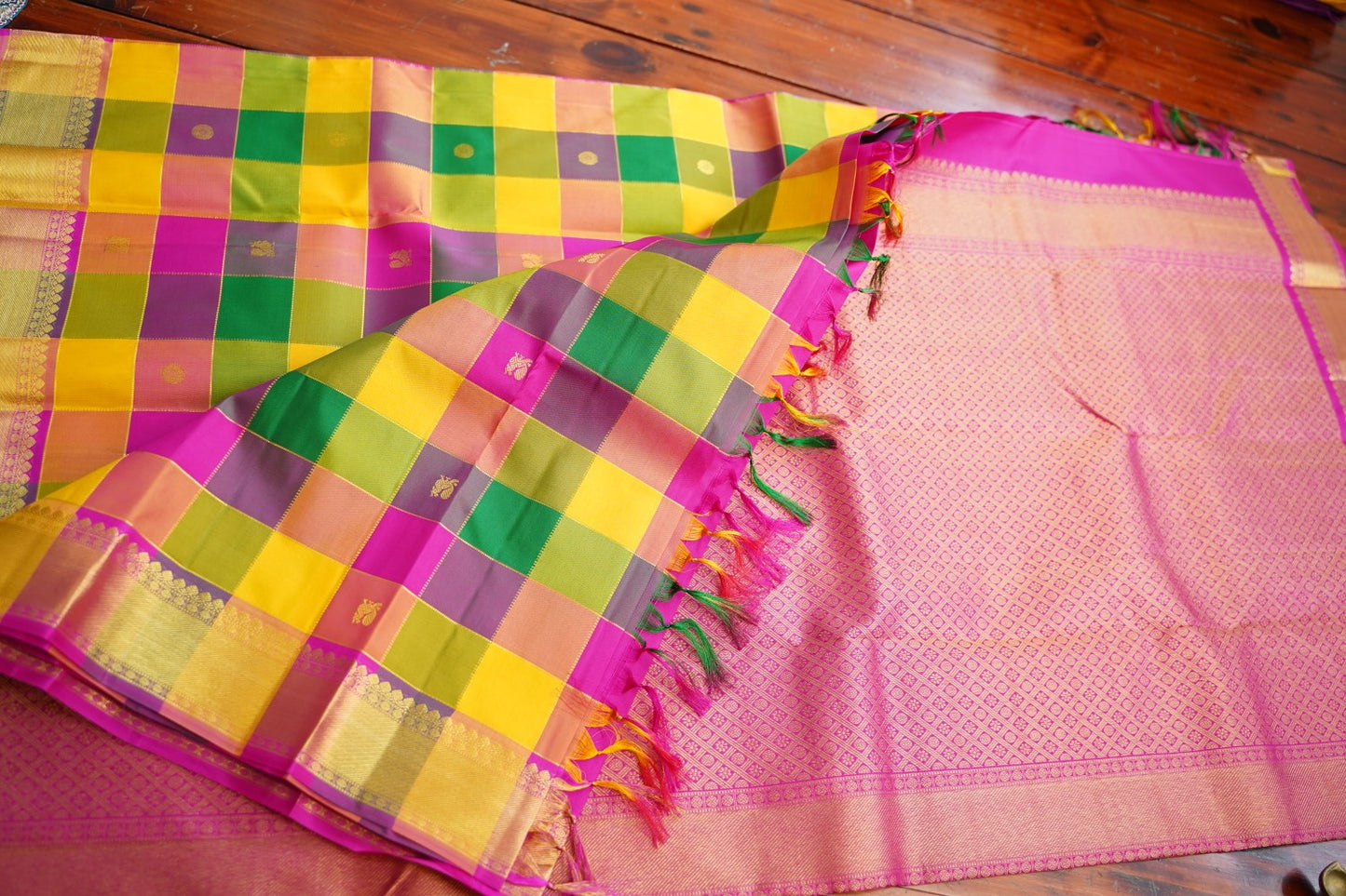 Pure Kanchi Silk Saree PC17484