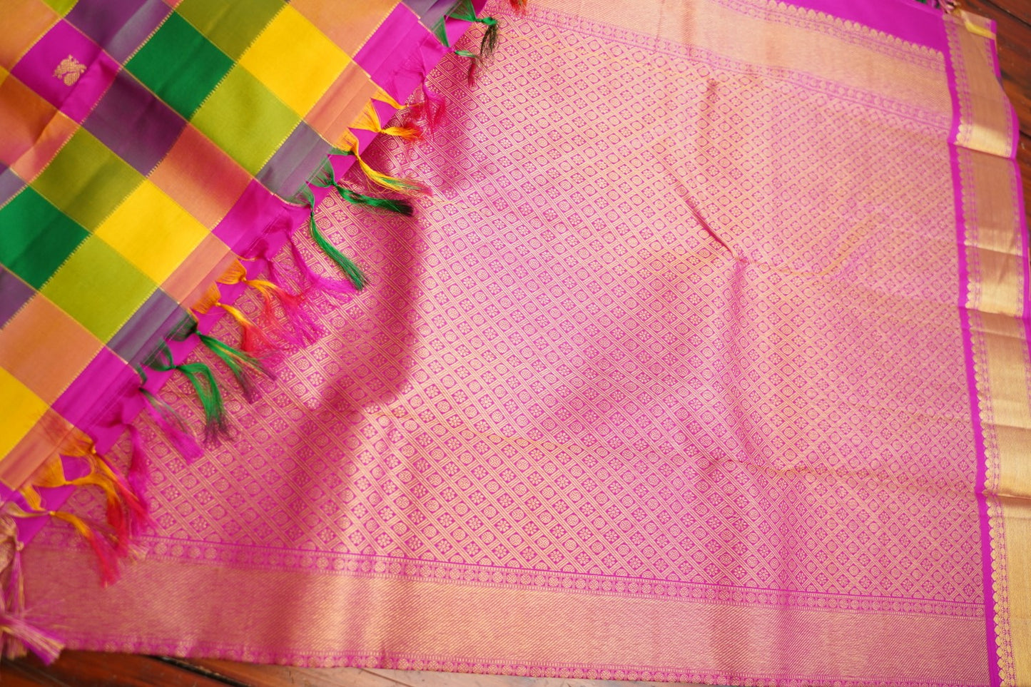 Pure Kanchi Silk Saree PC17484