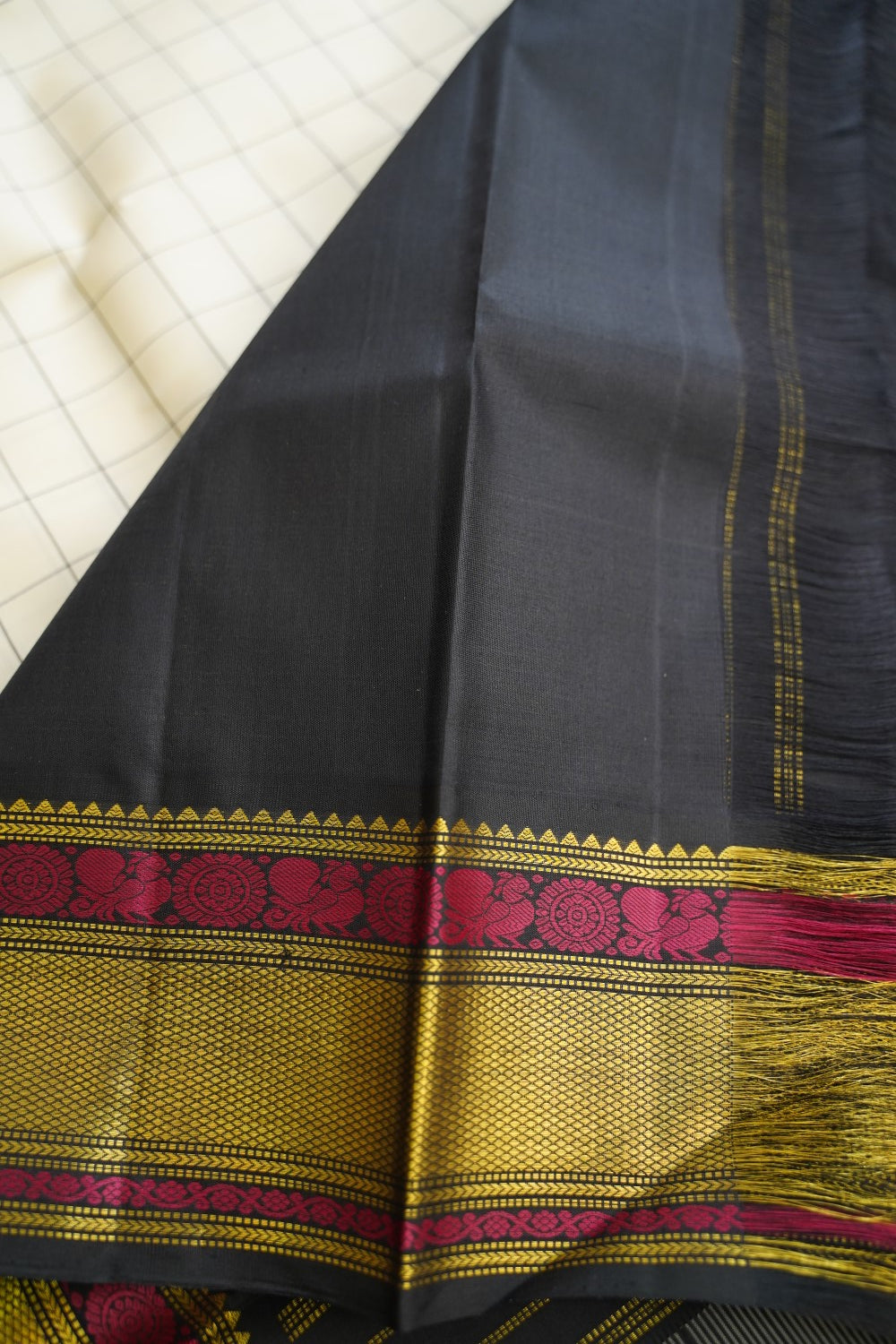 Pure Kanchi Silk Saree PC17486