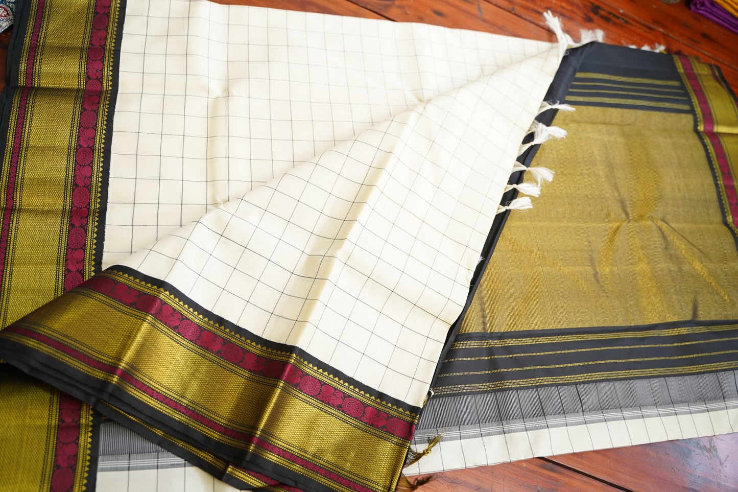 Pure Kanchi Silk Saree PC17486