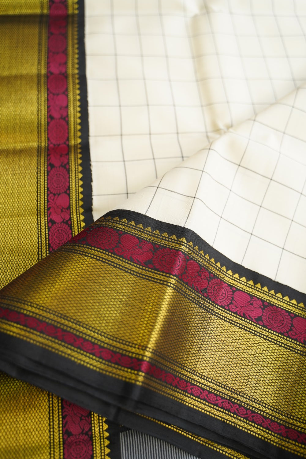 Pure Kanchi Silk Saree PC17486