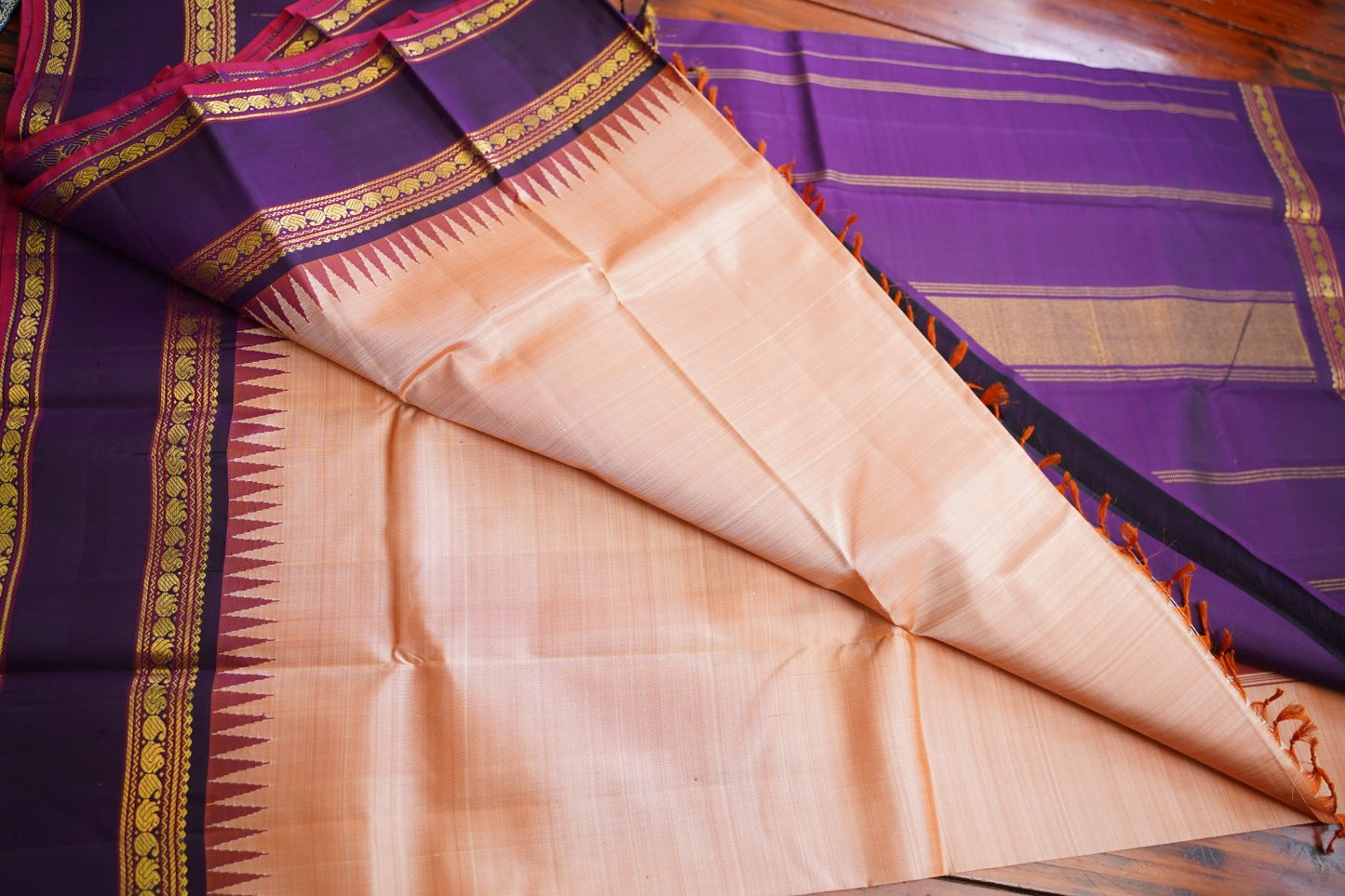 Pure Kanchi Silk Saree PC17489