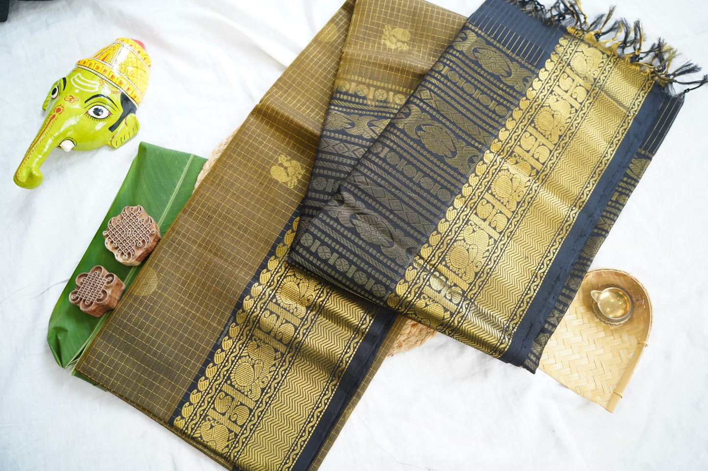 Kanchi Handloom Silk Cotton Saree PC16540