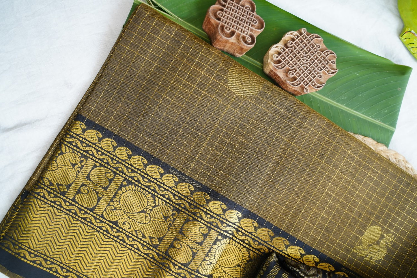 Kanchi Handloom Silk Cotton Saree PC16540