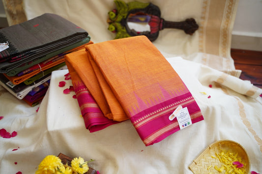 Chettinad handloom Cotton Saree PC12611