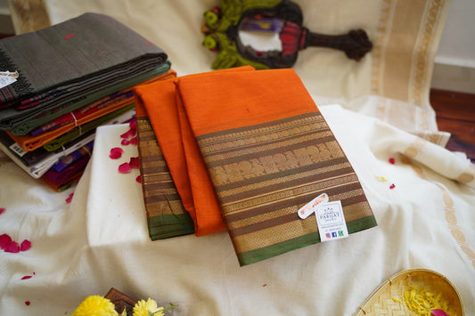 Chettinad handloom Cotton Saree PC12602