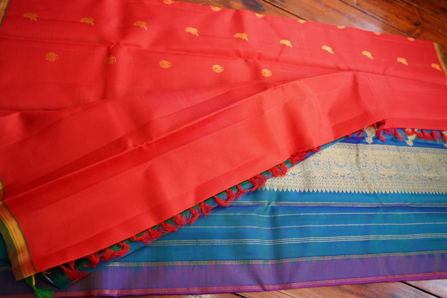 Pure Kanchi Silk Saree PC17494
