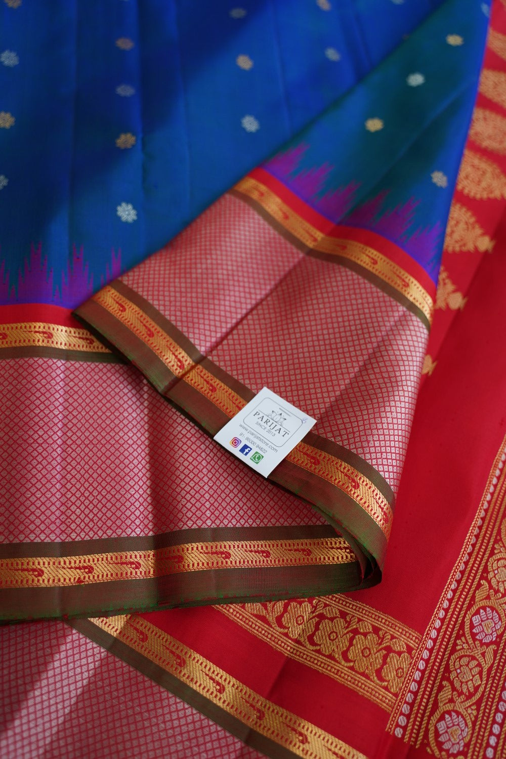 Gadwal Silk Saree PC15238