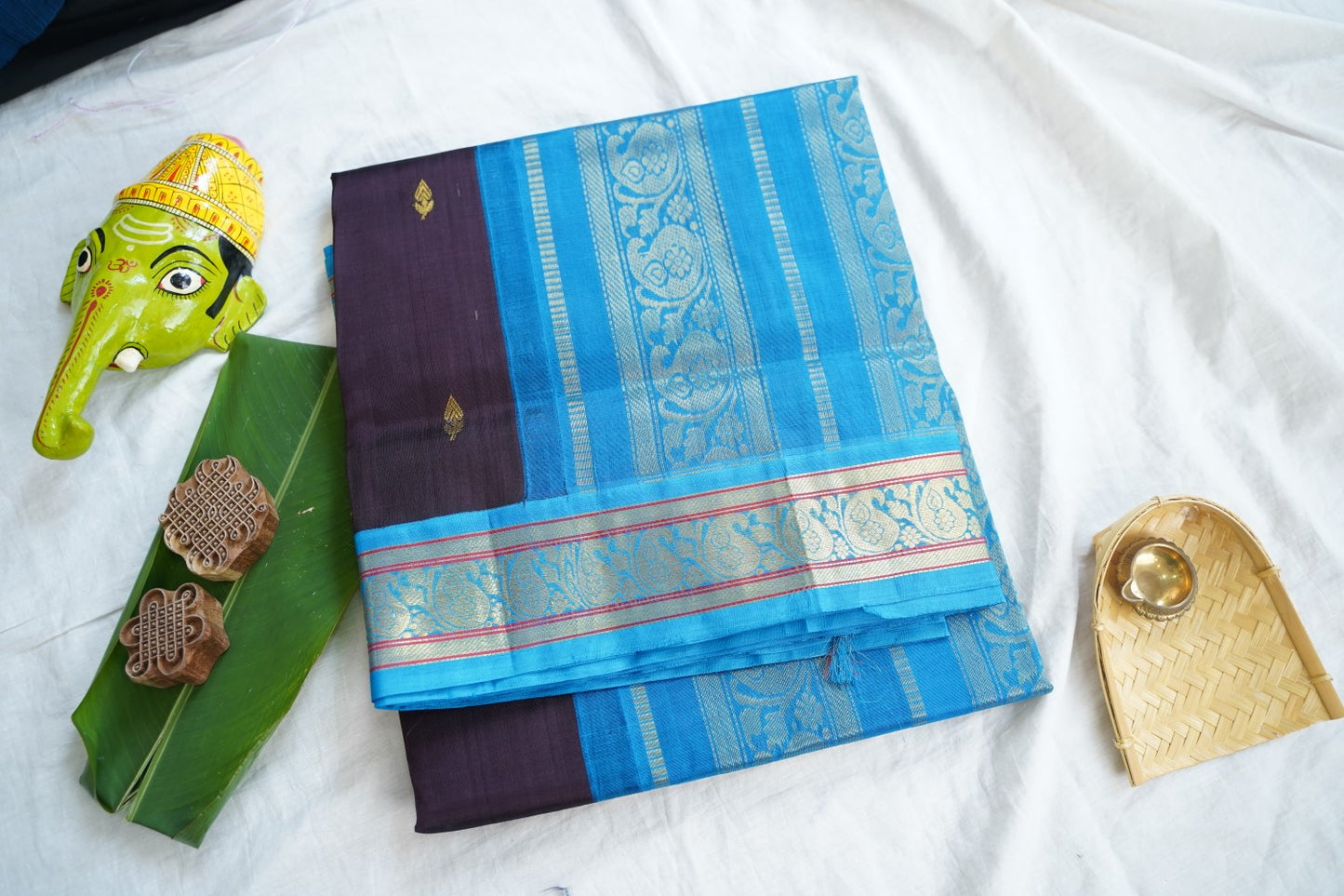 Kanchi Handloom Silk Cotton Saree PC16570