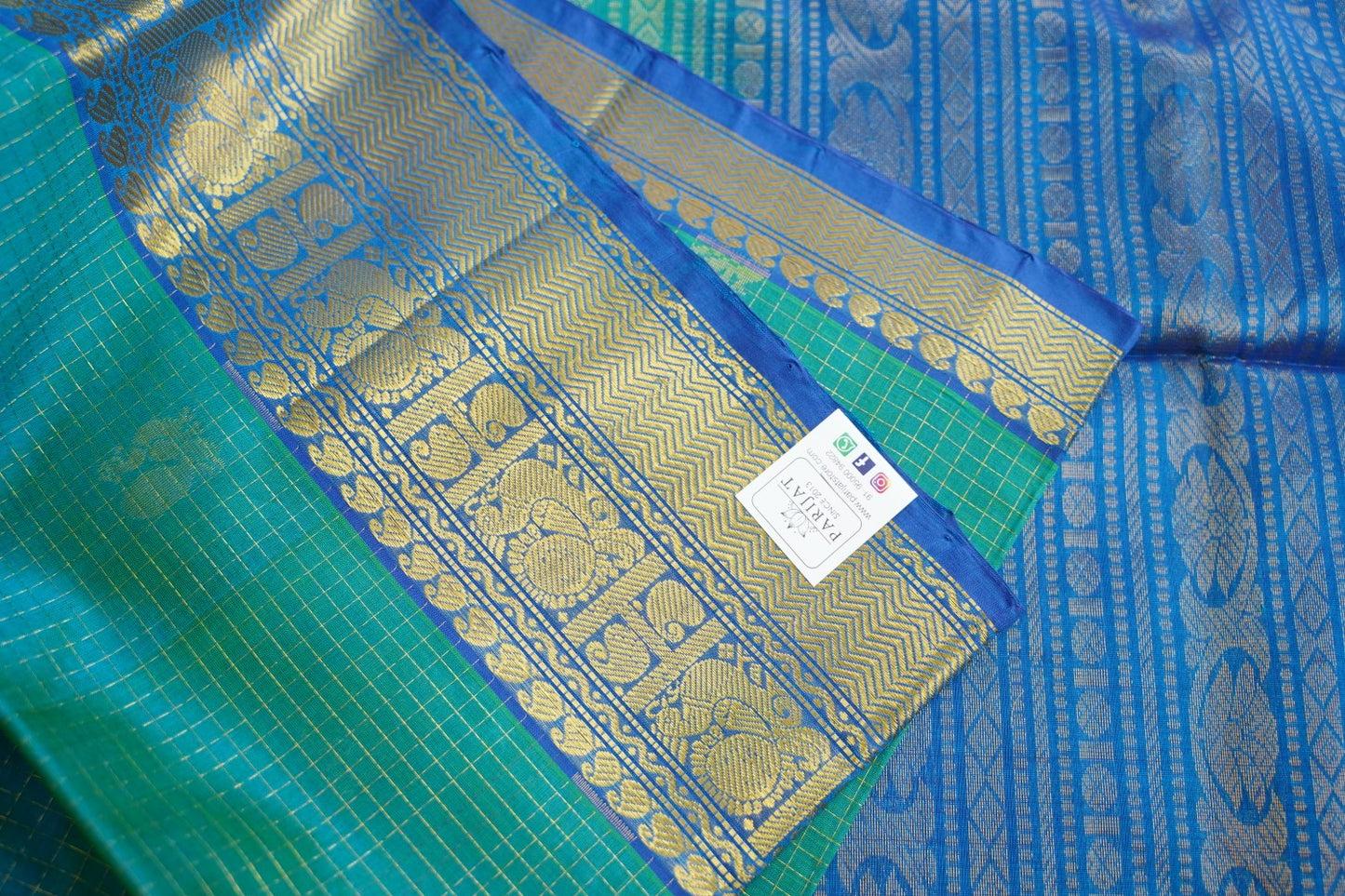 Kanchi Handloom Silk Cotton Saree PC17510