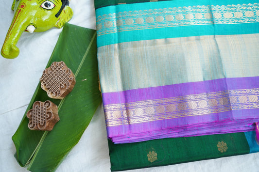 Kanchi Handloom Silk Cotton Saree Pc16577