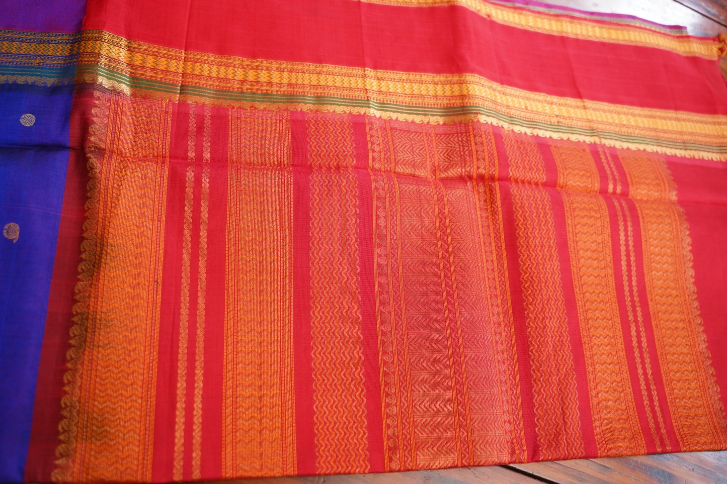 Kanchi Handloom Silk Cotton Saree PC17511