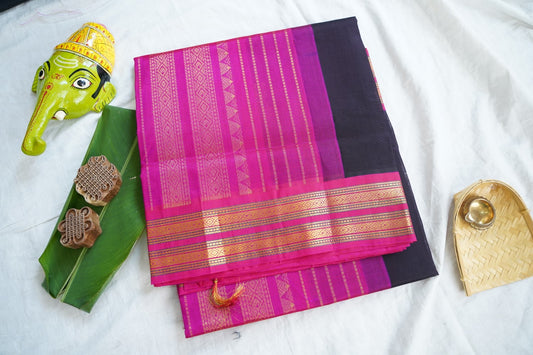 Kanchi Handloom Silk Cotton Saree Pc16576