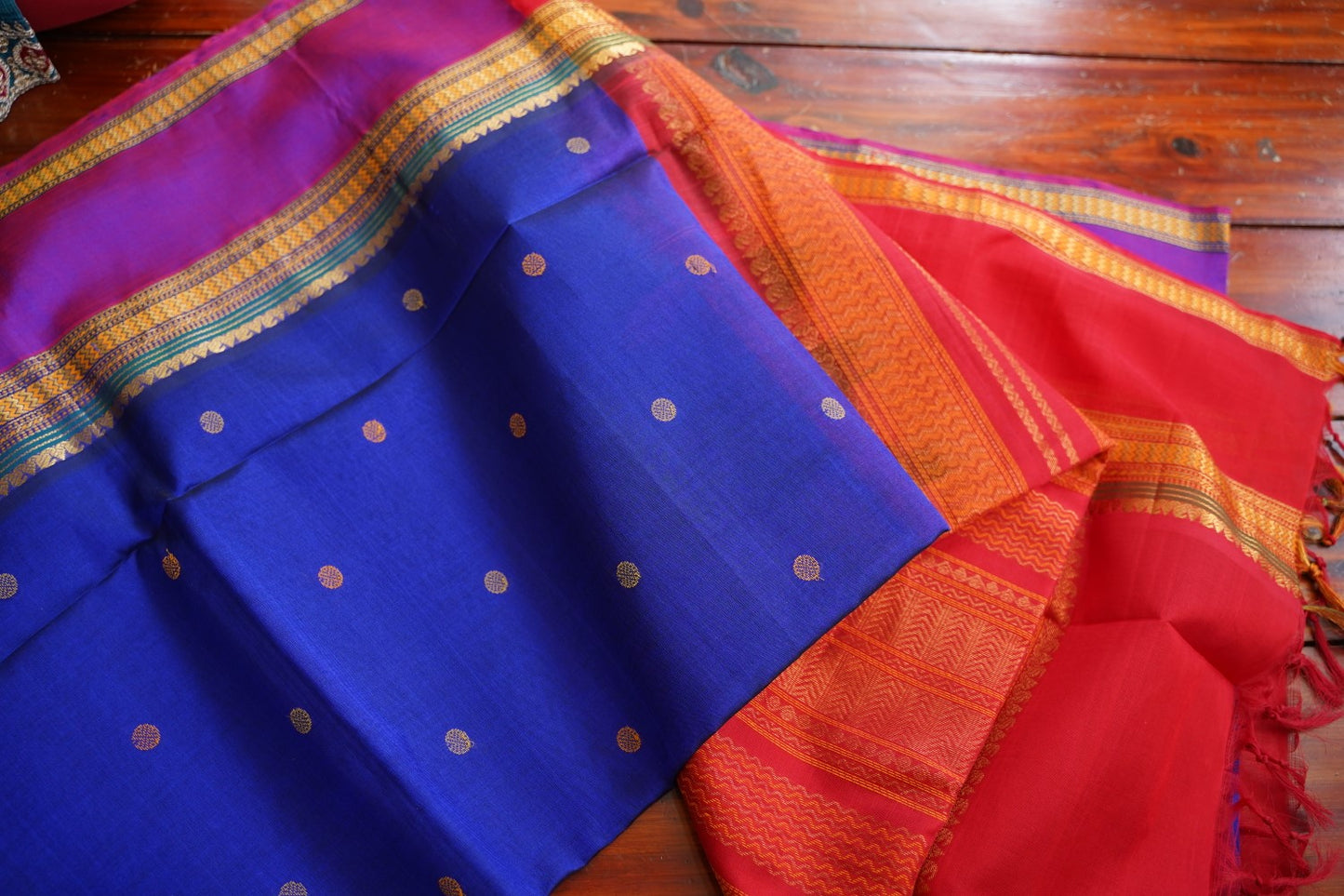 Kanchi Handloom Silk Cotton Saree PC17511