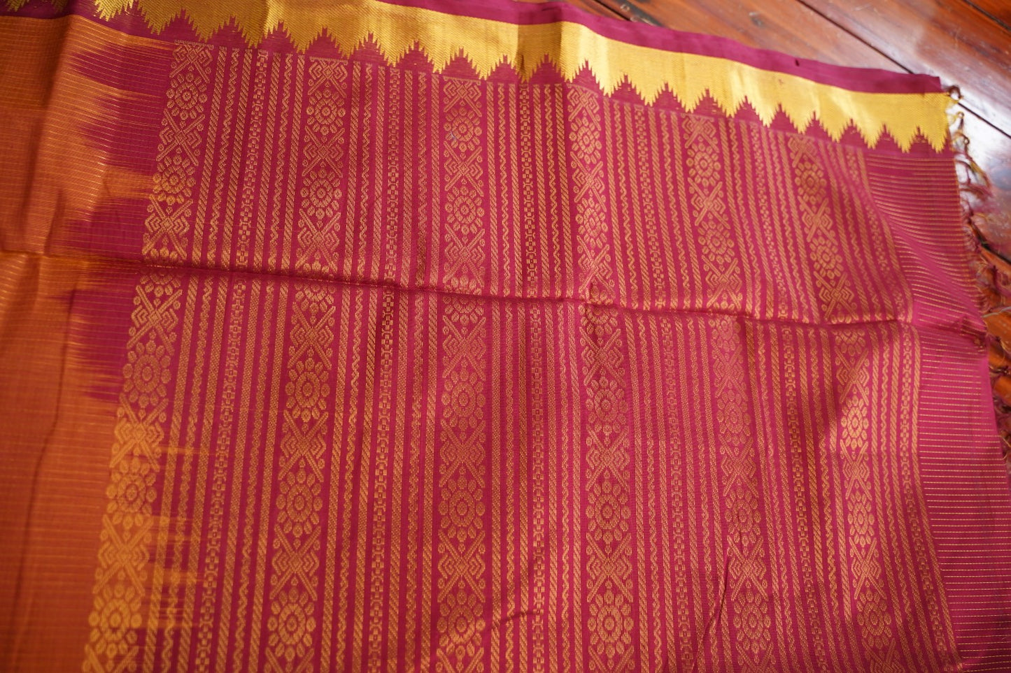 Kanchi Handloom Silk Cotton Saree PC17512