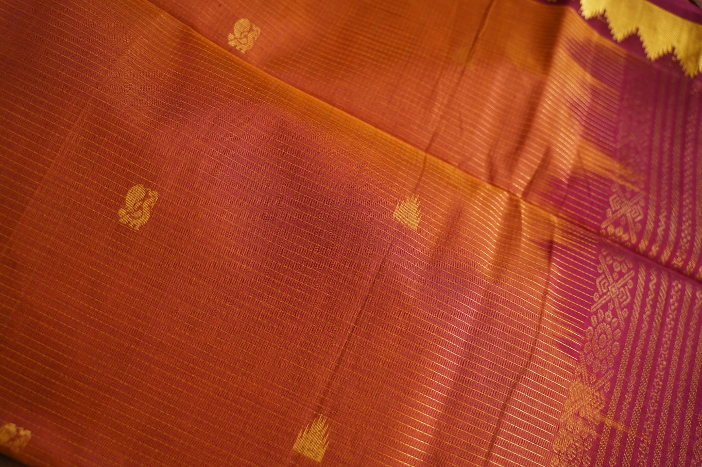 Kanchi Handloom Silk Cotton Saree PC17512