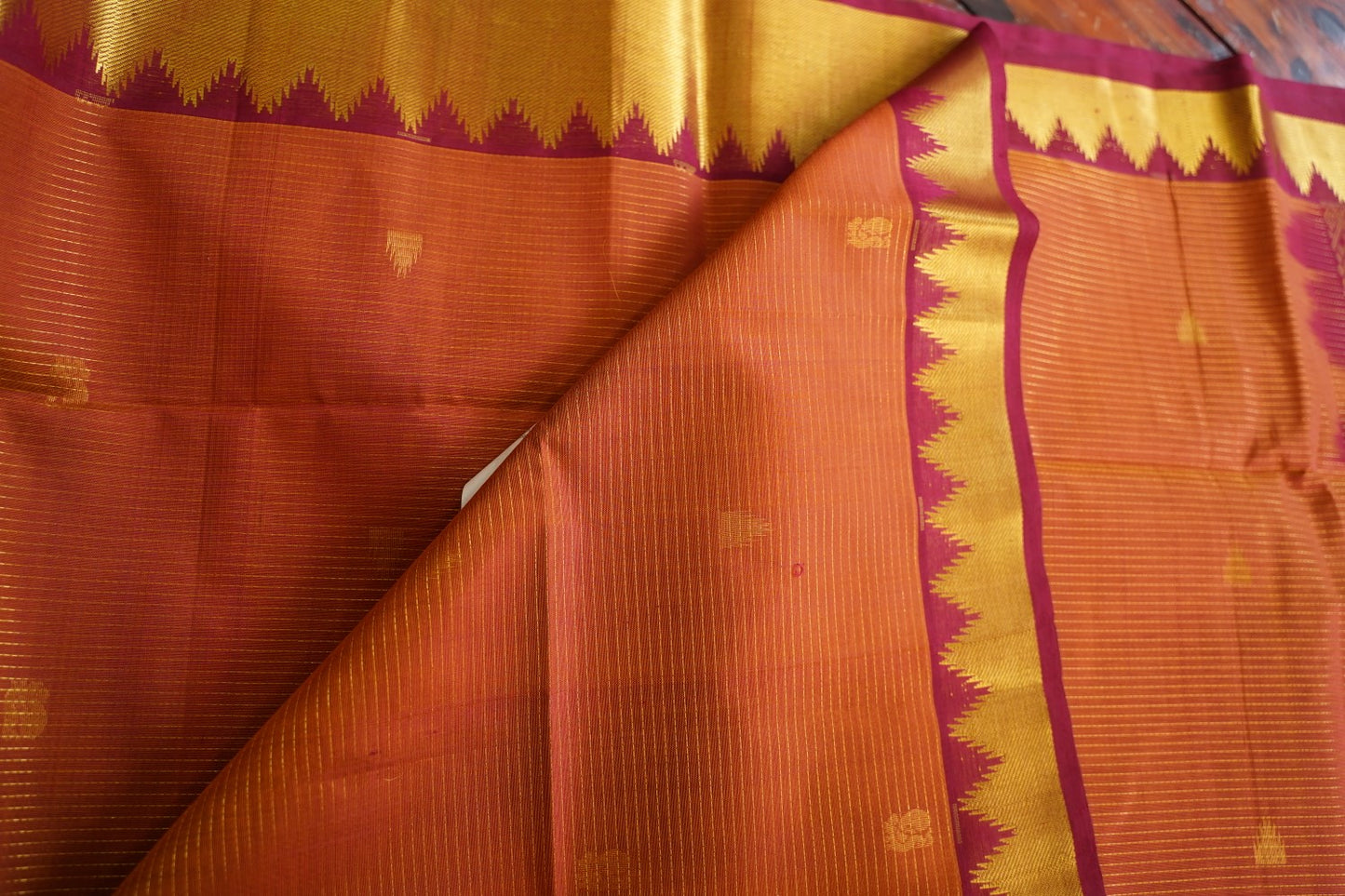 Kanchi Handloom Silk Cotton Saree PC17512