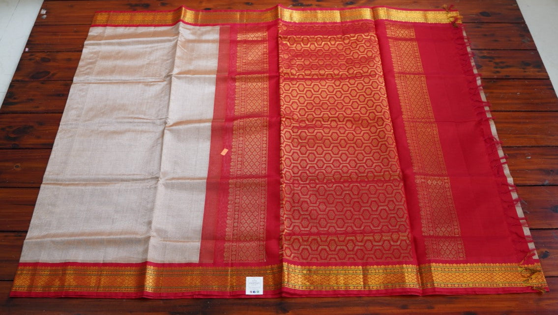 Kanchi Handloom Silk Cotton Saree PC15273