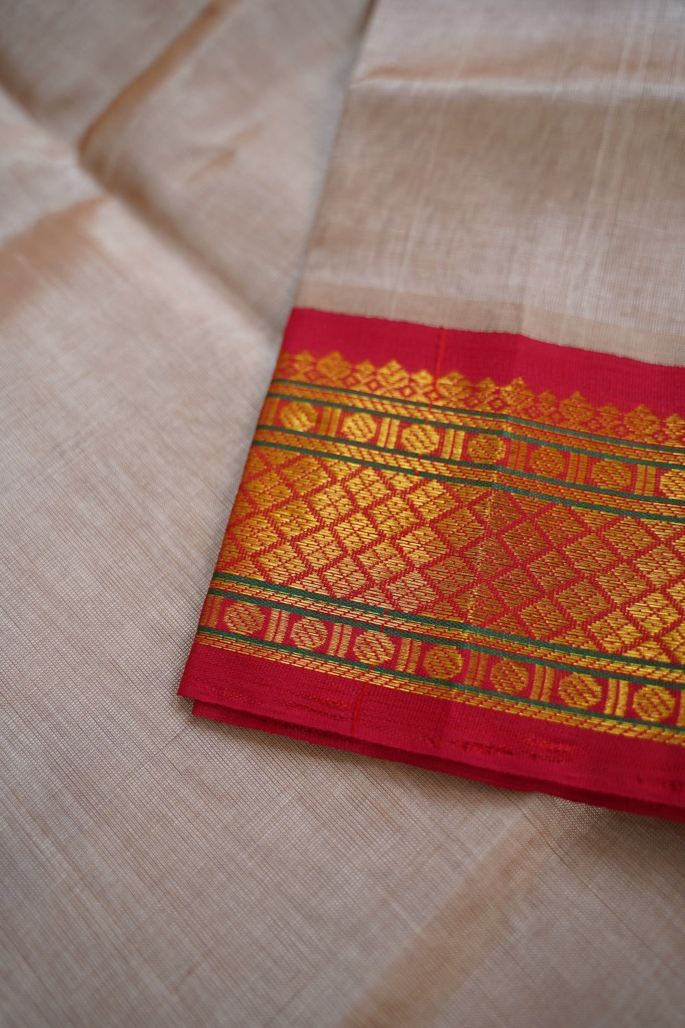 Kanchi Handloom Silk Cotton Saree PC15273