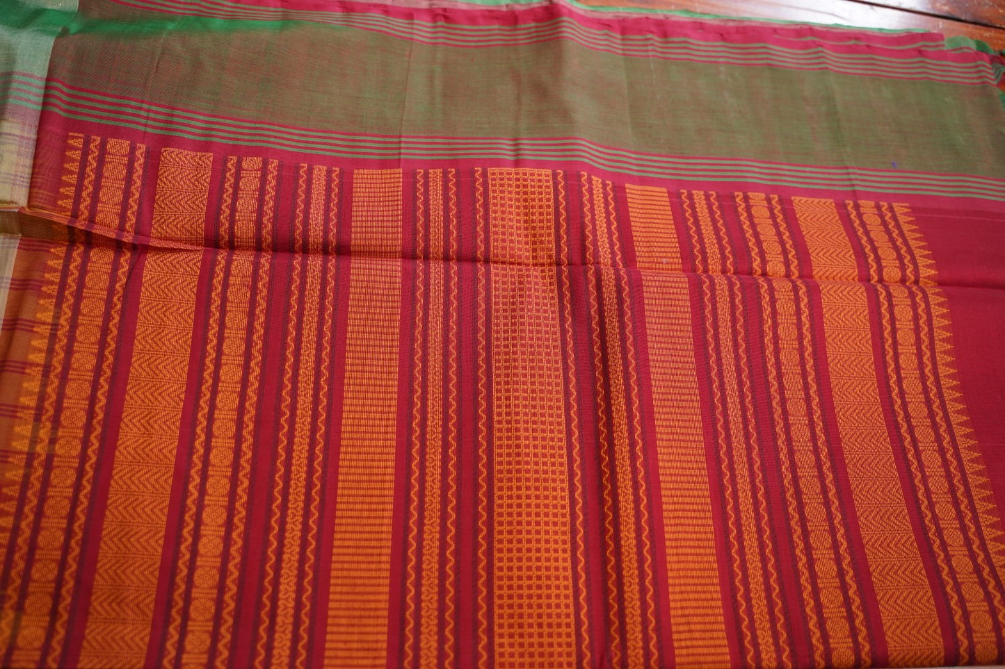 Kanchi Handloom Silk Cotton Saree PC17520