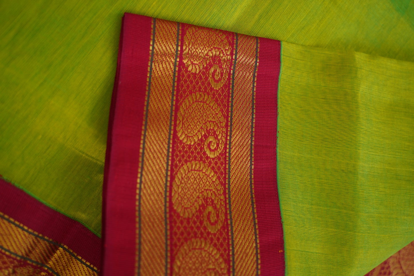 Kanchi Handloom Silk Cotton Saree PC15272