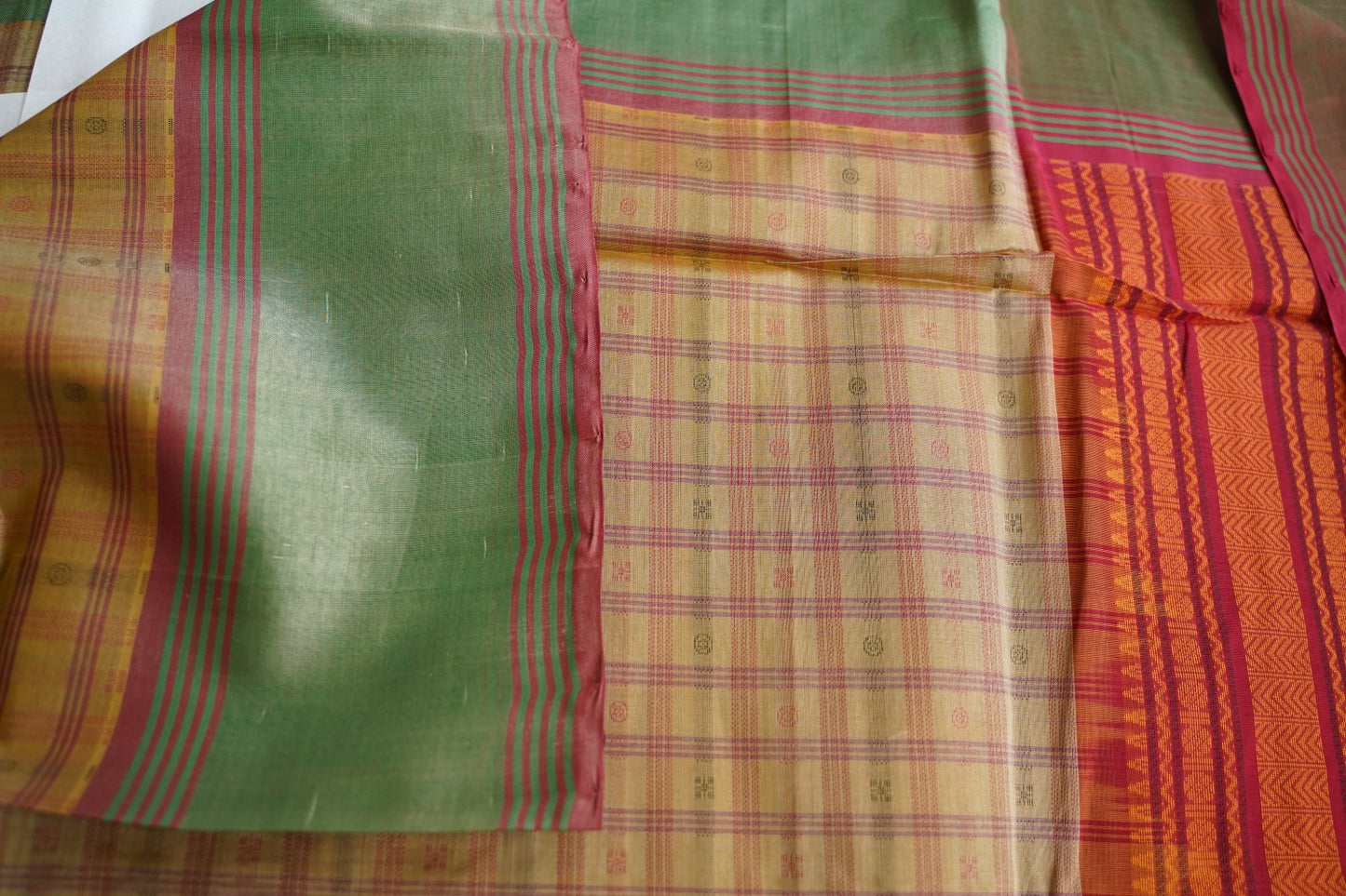 Kanchi Handloom Silk Cotton Saree PC17520