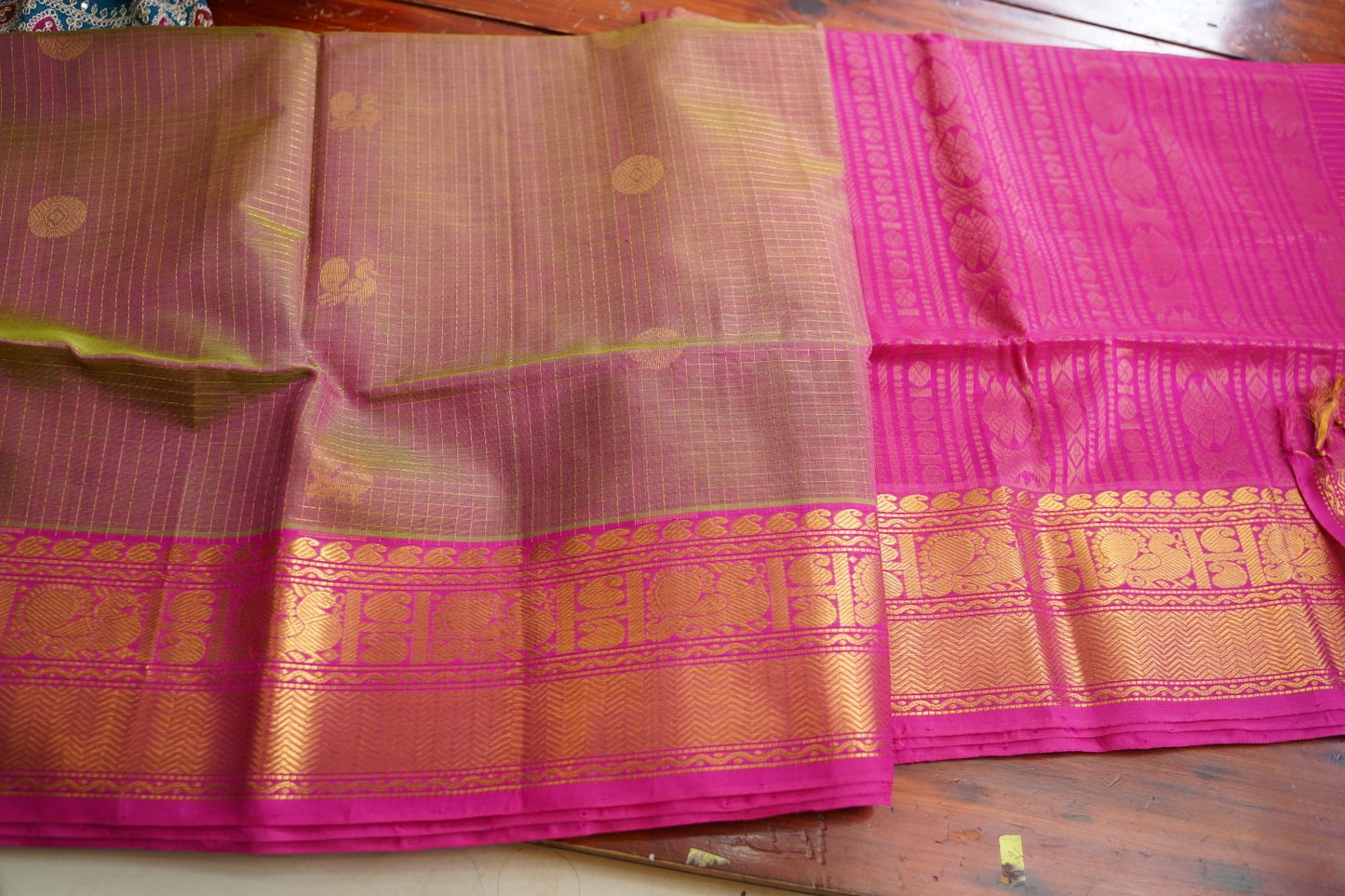 Kanchi Handloom Silk Cotton Saree PC17515