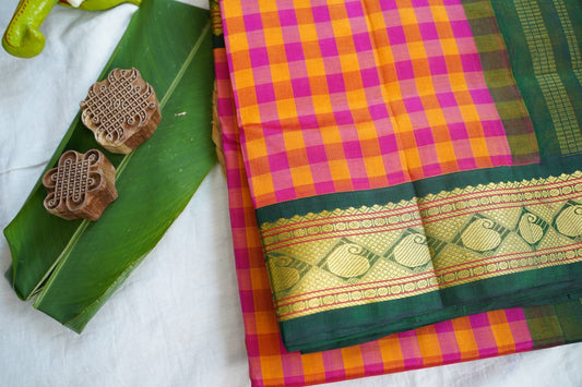 Kanchi Handloom Silk Cotton Saree PC16568