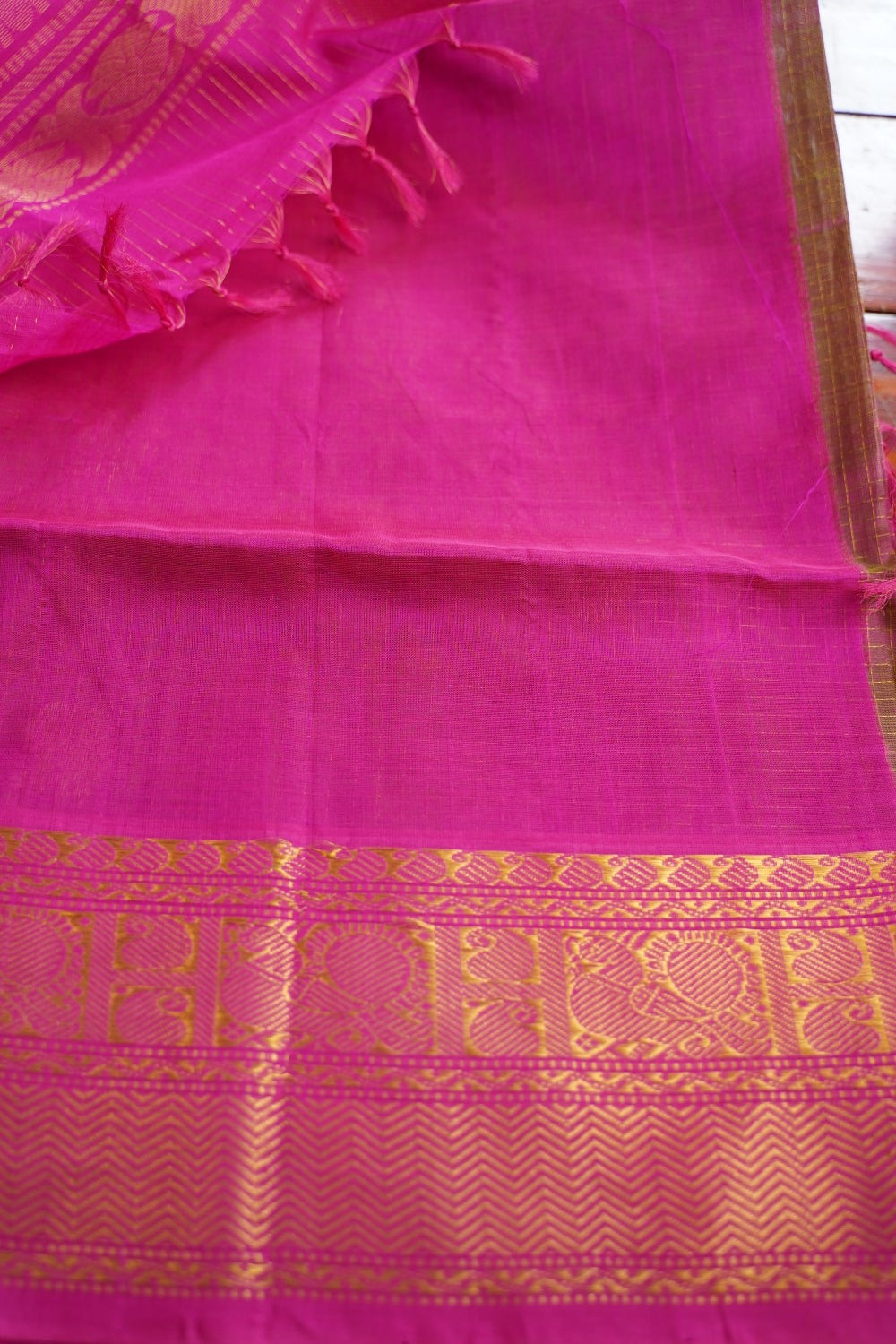 Kanchi Handloom Silk Cotton Saree PC17515