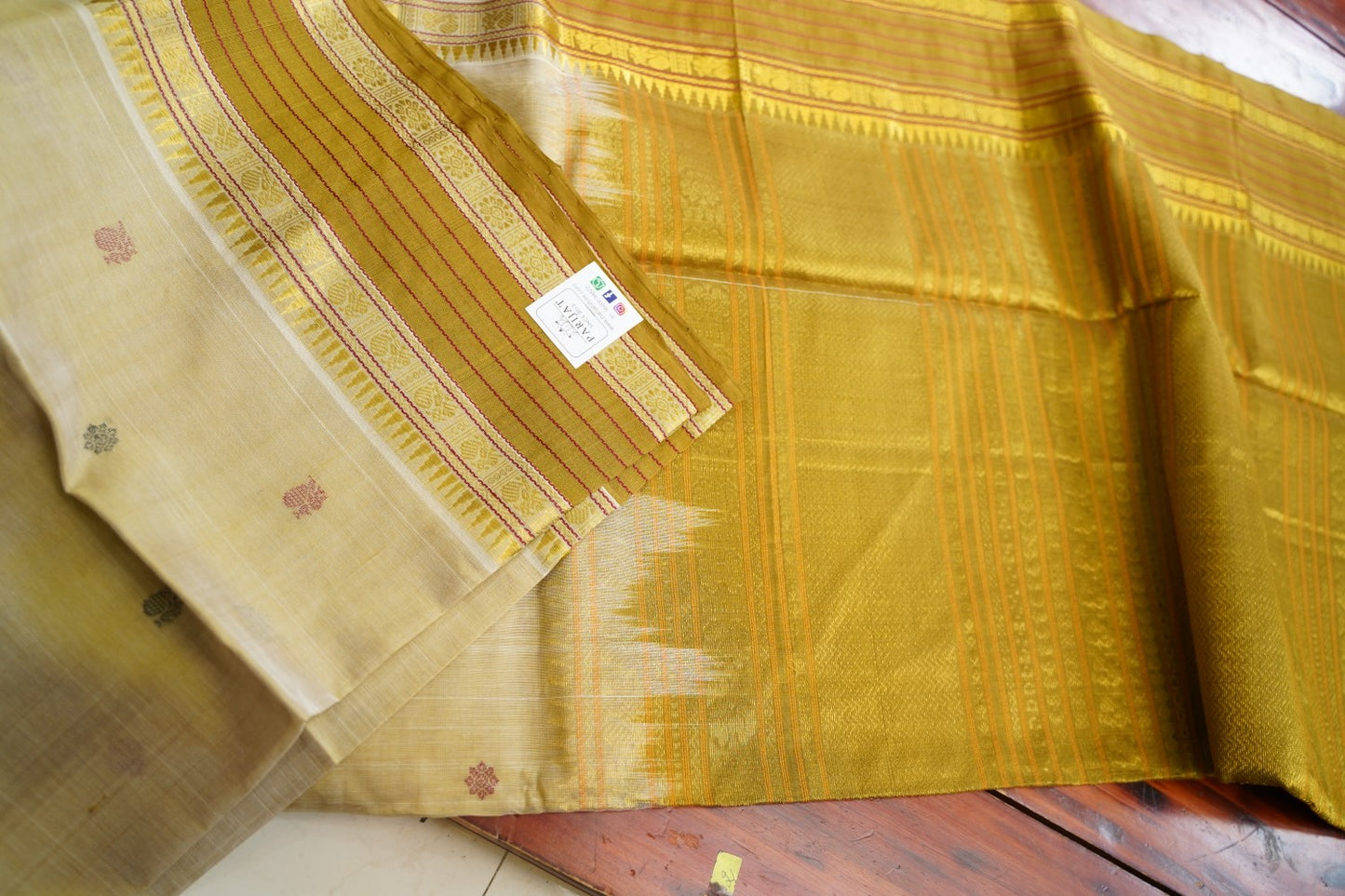 Kanchi Handloom Silk Cotton Saree PC17516