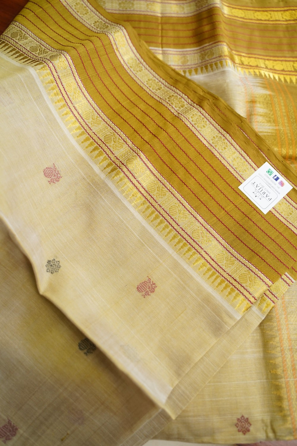 Kanchi Handloom Silk Cotton Saree PC17516